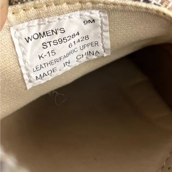 Sperry Topsider Womens Firefish Raffia Boat Shoes STS95284 Sz 9M Tan Like New! - Picture 11 of 12